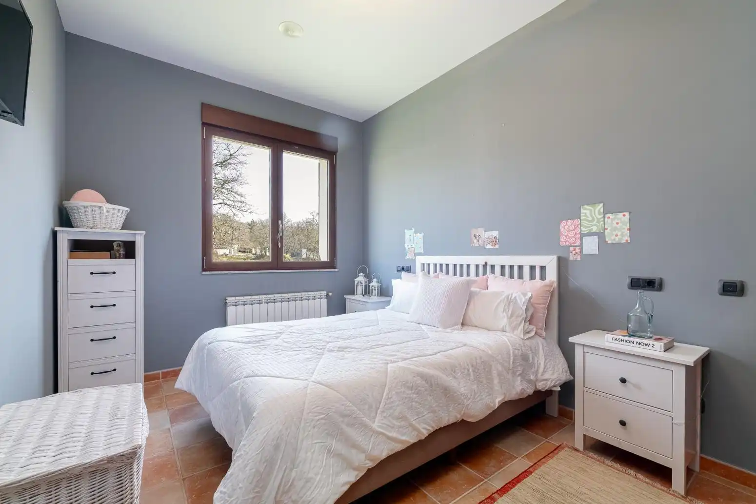 Bedroom of Houses for sale in Friol  with Heating, Private garden and Furnished