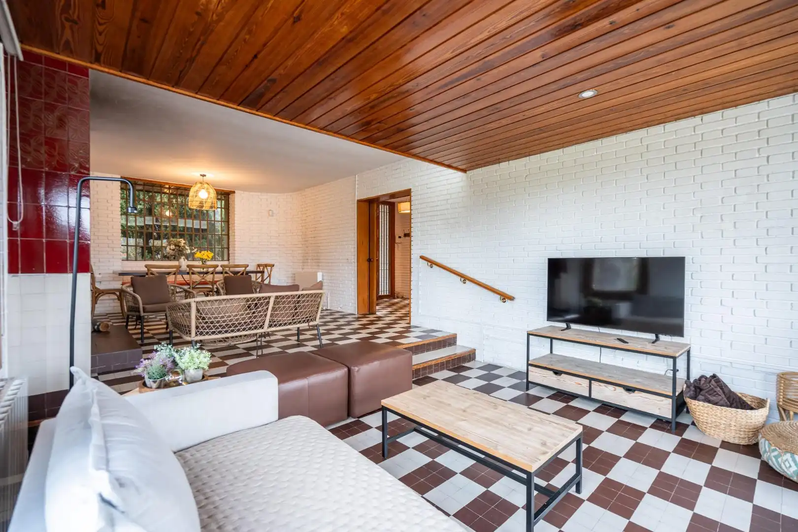 Sala d'estar de Finca rústica en venda en Guadarrama amb Aire condicionat, Calefacció i Jardí privat