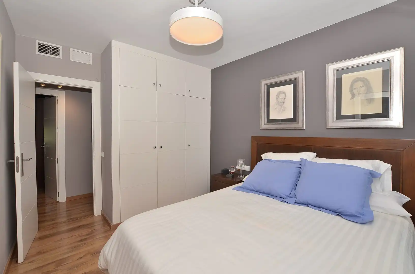 Bedroom of Attic for sale in Benalmádena  with Air Conditioner, Parquet flooring and Terrace