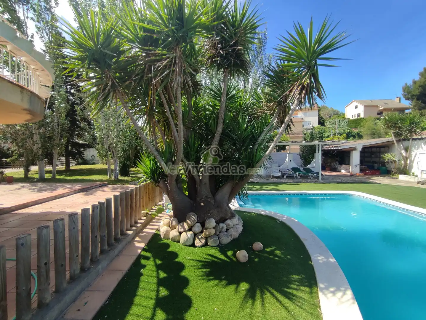 Jardín de Casa o chalet en venta en Esparreguera con Calefacción, Jardín privado y Parquet