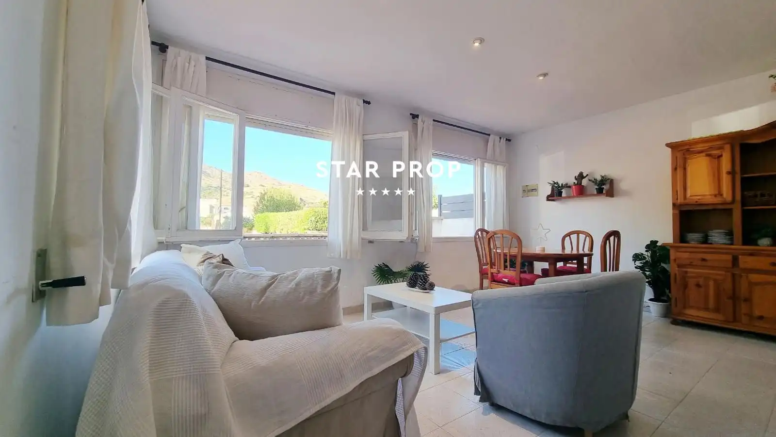 Exterior view of Flat for sale in Colera  with Terrace, Furnished and Oven