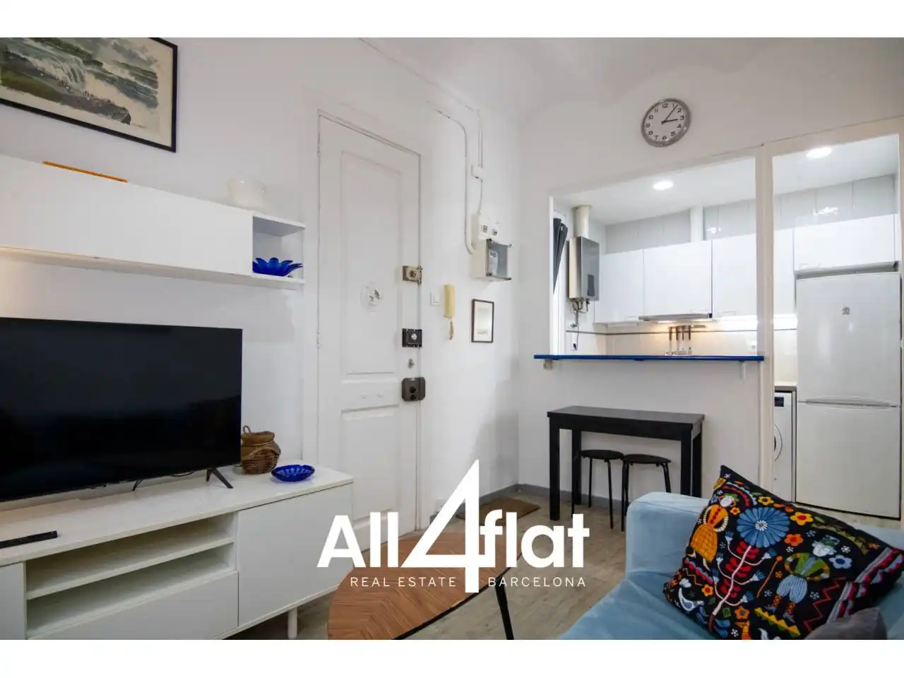 Exterior view of Flat for rent in Barcelona  with Furnished and Balcony