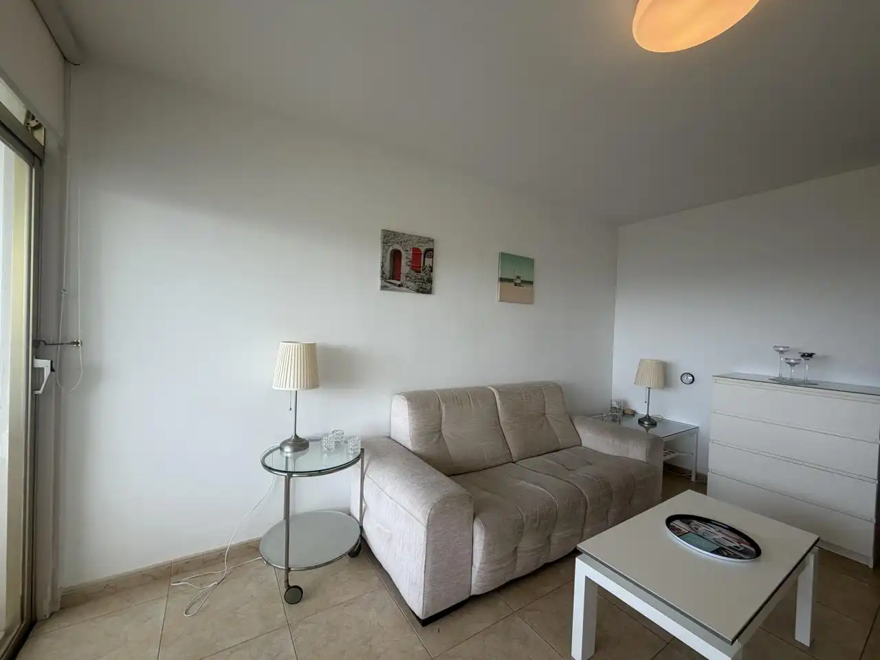 Wohnzimmer von Wohnung zur Miete in San Bartolomé de Tirajana mit Terrasse, Möbliert und Gemeinschaftspool