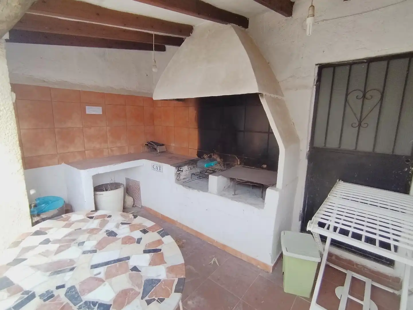 Cuina de Finca rústica en venda en Relleu amb Aire condicionat, Jardí privat i Terrassa
