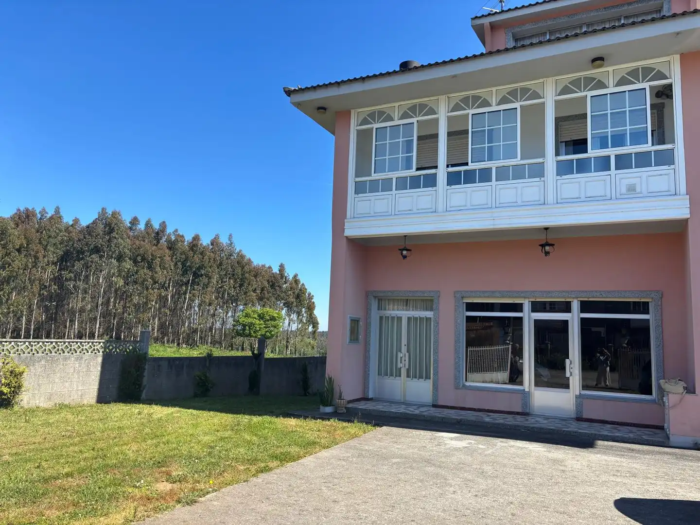Exterior view of Houses for sale in Ponteceso  with Furnished, Oven and Microwave