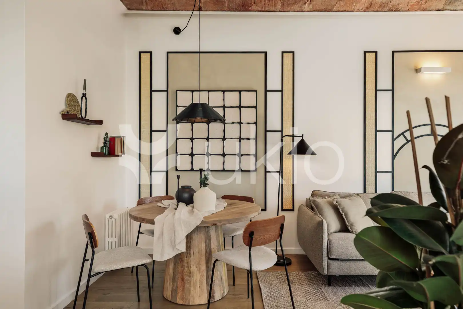 Sala d'estar de Apartament de lloguer en Barcelona amb Aire condicionat, Calefacció i Terrassa