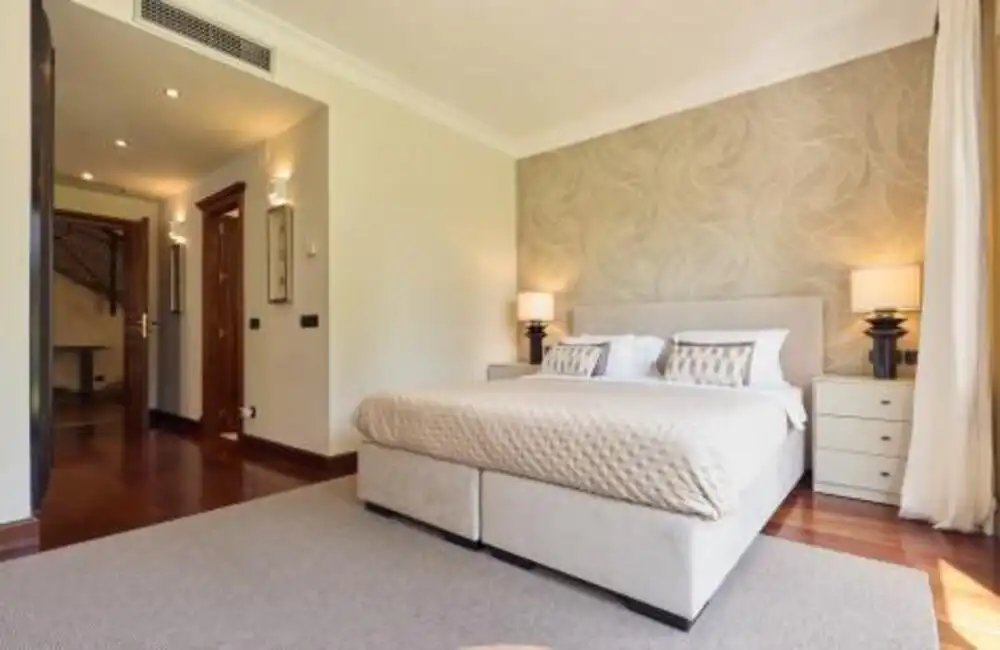 Bedroom of Houses for rent in Marbella  with Air Conditioner, Private garden and Terrace