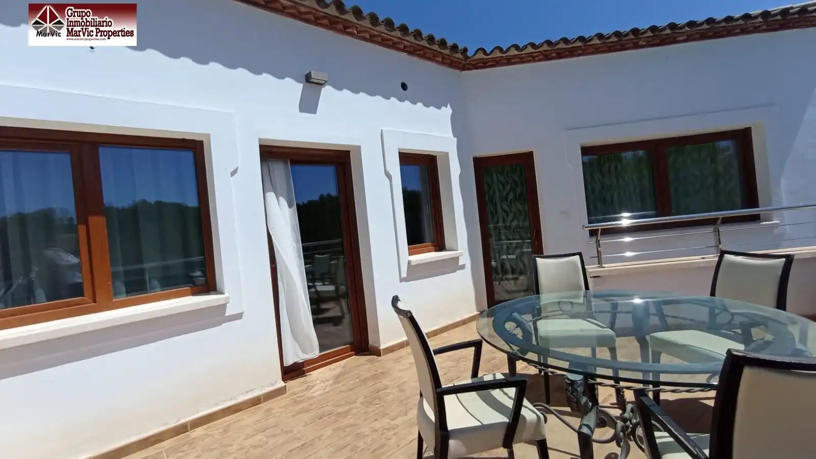 Terraza de Casa o chalet en venta en Altea con Aire acondicionado, Jardín privado y Terraza