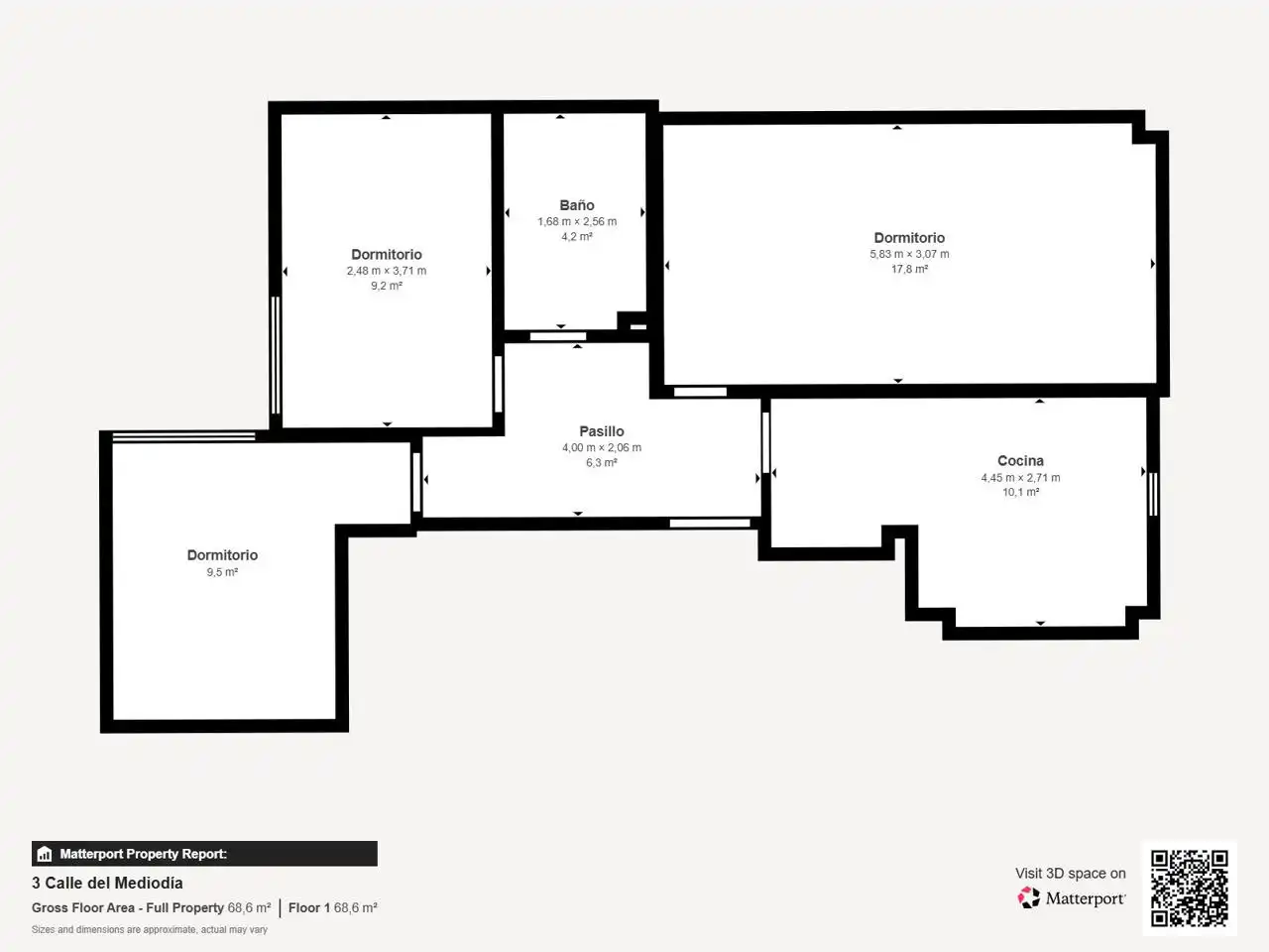 Piso en venta en Toledo con Terraza y Balcón