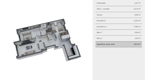 Photo 5 of Flat for sale in Calle Calle de Lucena, 37, 37, Ensanche - Parque del Oeste, Castellón