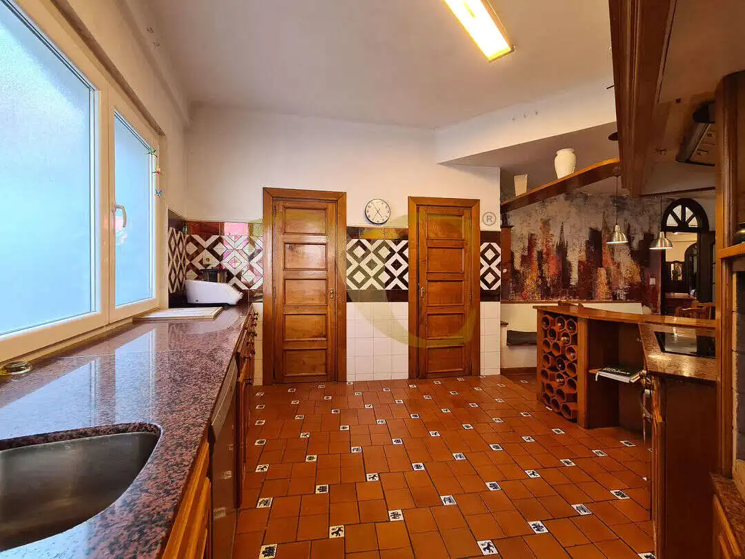Kitchen of Flat for sale in Gijón   with Heating and Terrace