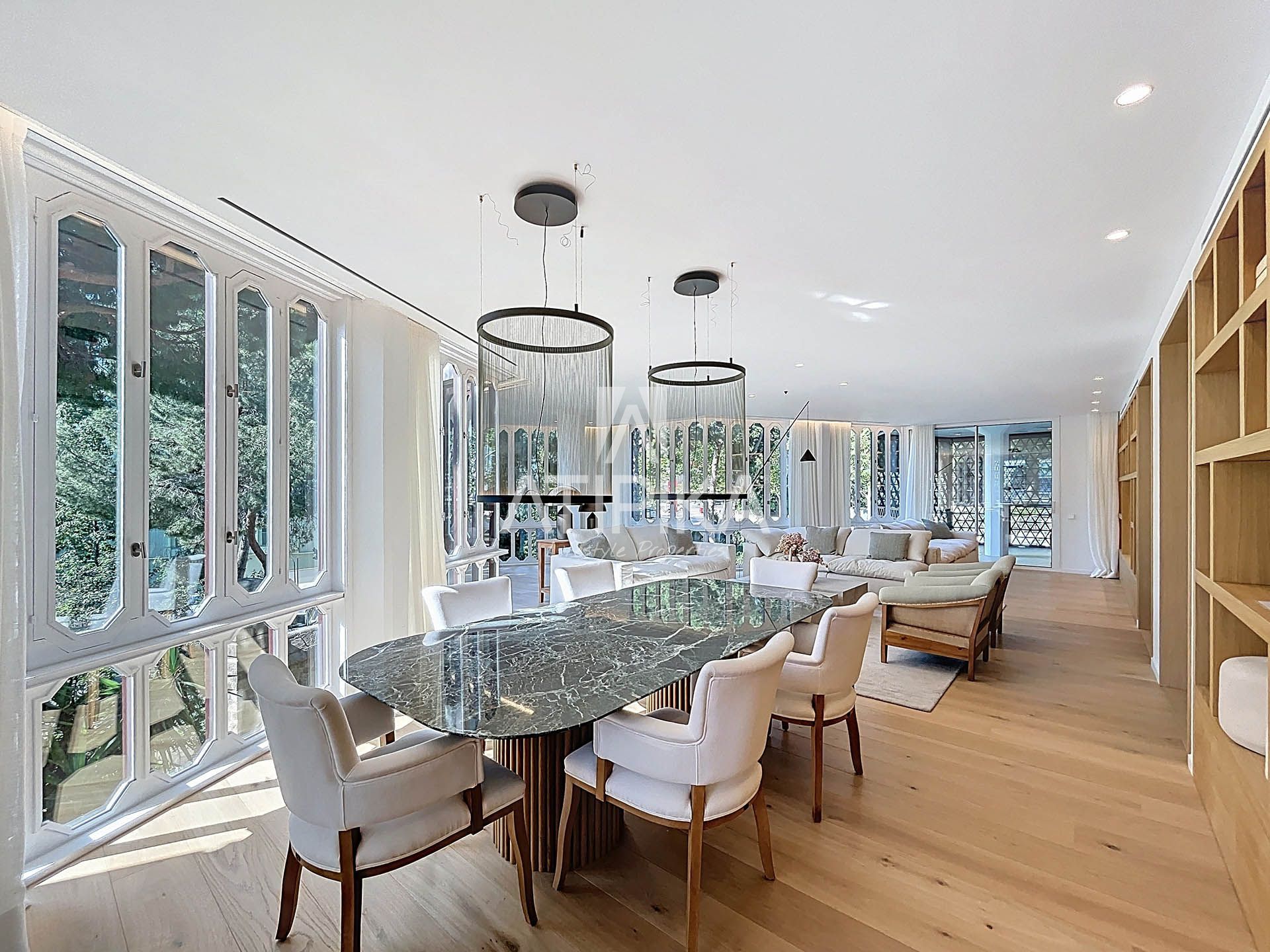 Comedor de Piso en venta en  Barcelona Capital con Parquet, Terraza y Piscina comunitaria