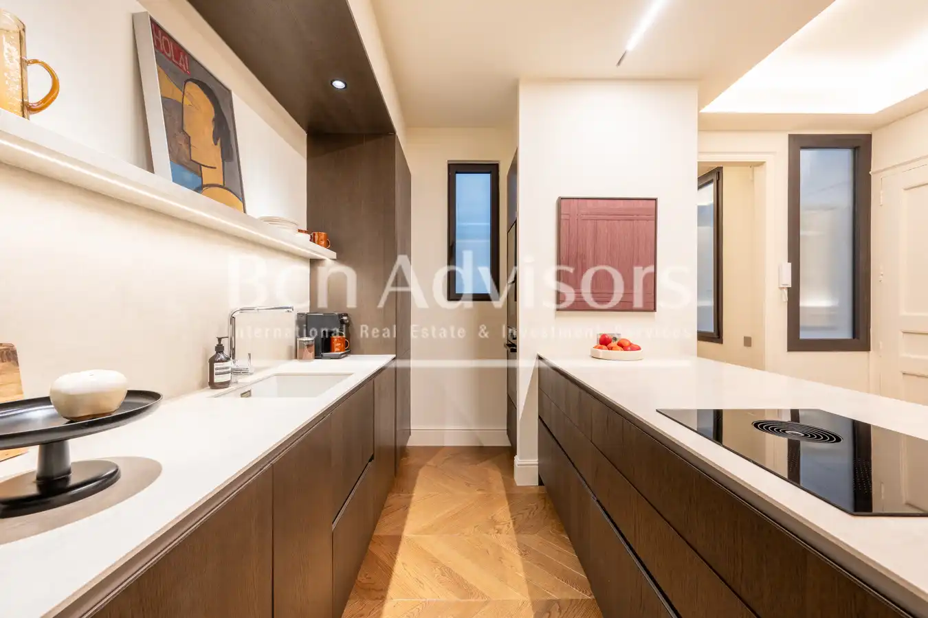 Cuina de Apartament en venda en Barcelona amb Aire condicionat, Calefacció i Terrassa