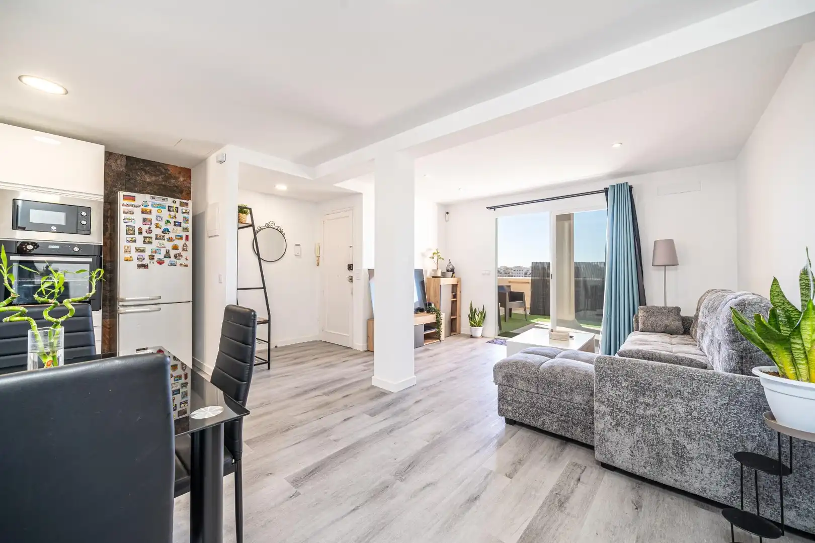Sala de estar de Ático en venta en  Palma de Mallorca