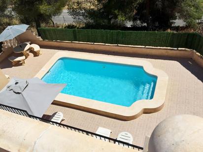 Swimming pool of House or chalet for sale in Tibi  with Air Conditioner, Private garden and Terrace