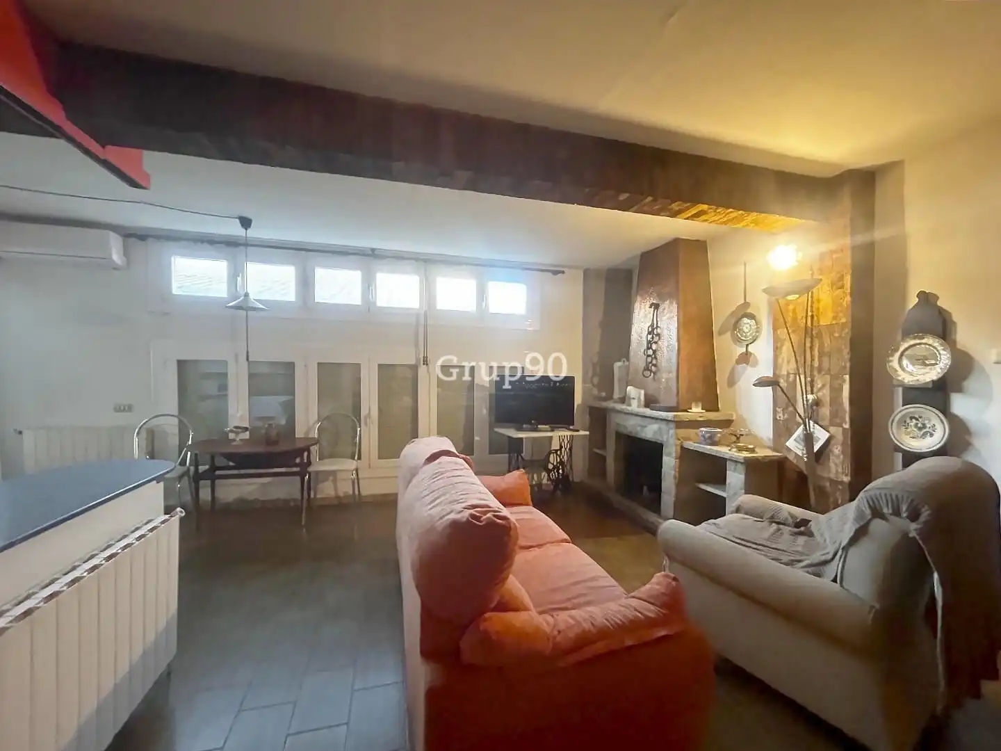 Sala de estar de Casa o chalet en venta en Artesa de Lleida con Aire acondicionado, Terraza y Trastero