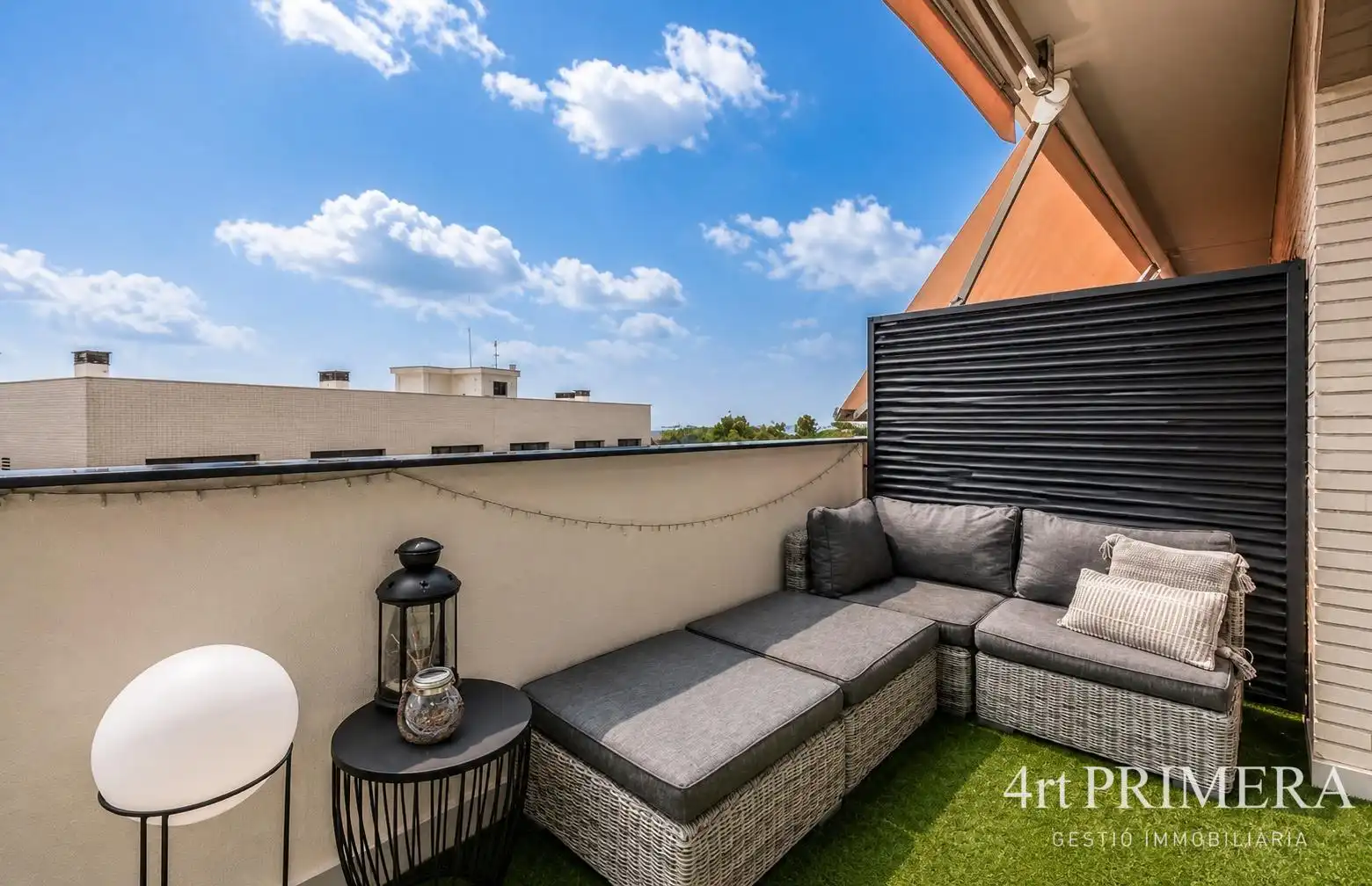 Terraza de Ático en venta en L'Ametlla del Vallès con Aire acondicionado, Calefacción y Parquet