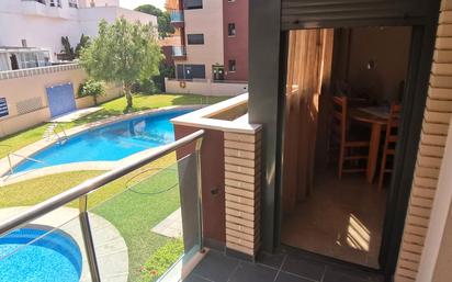 Swimming pool of Flat for sale in Roquetas de Mar  with Air Conditioner and Terrace