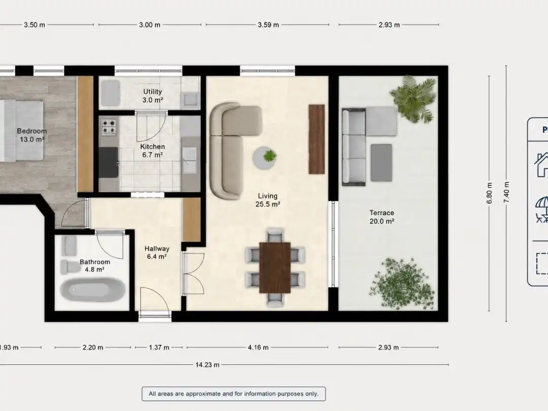 Apartament amb piscina en venda a Calle Jose de Espronceda 26, imagen 36