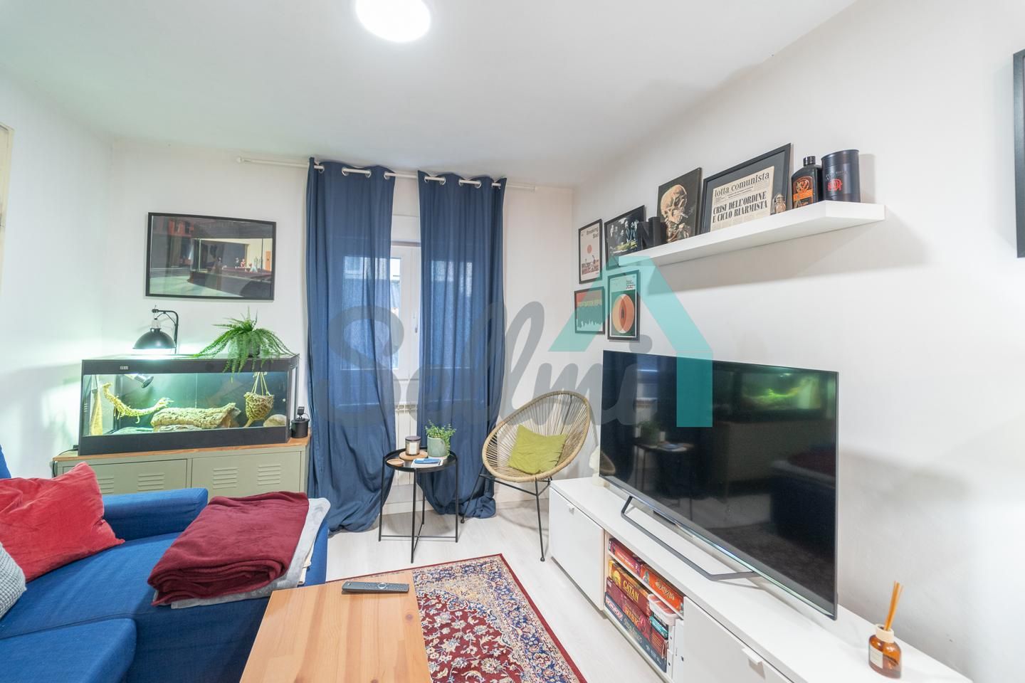 Living room of Flat for sale in Oviedo   with Heating and Terrace