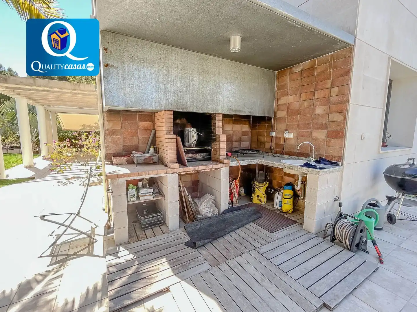 Terrassa de Casa o xalet en venda en Alicante / Alacant amb Aire condicionat, Calefacció i Terrassa