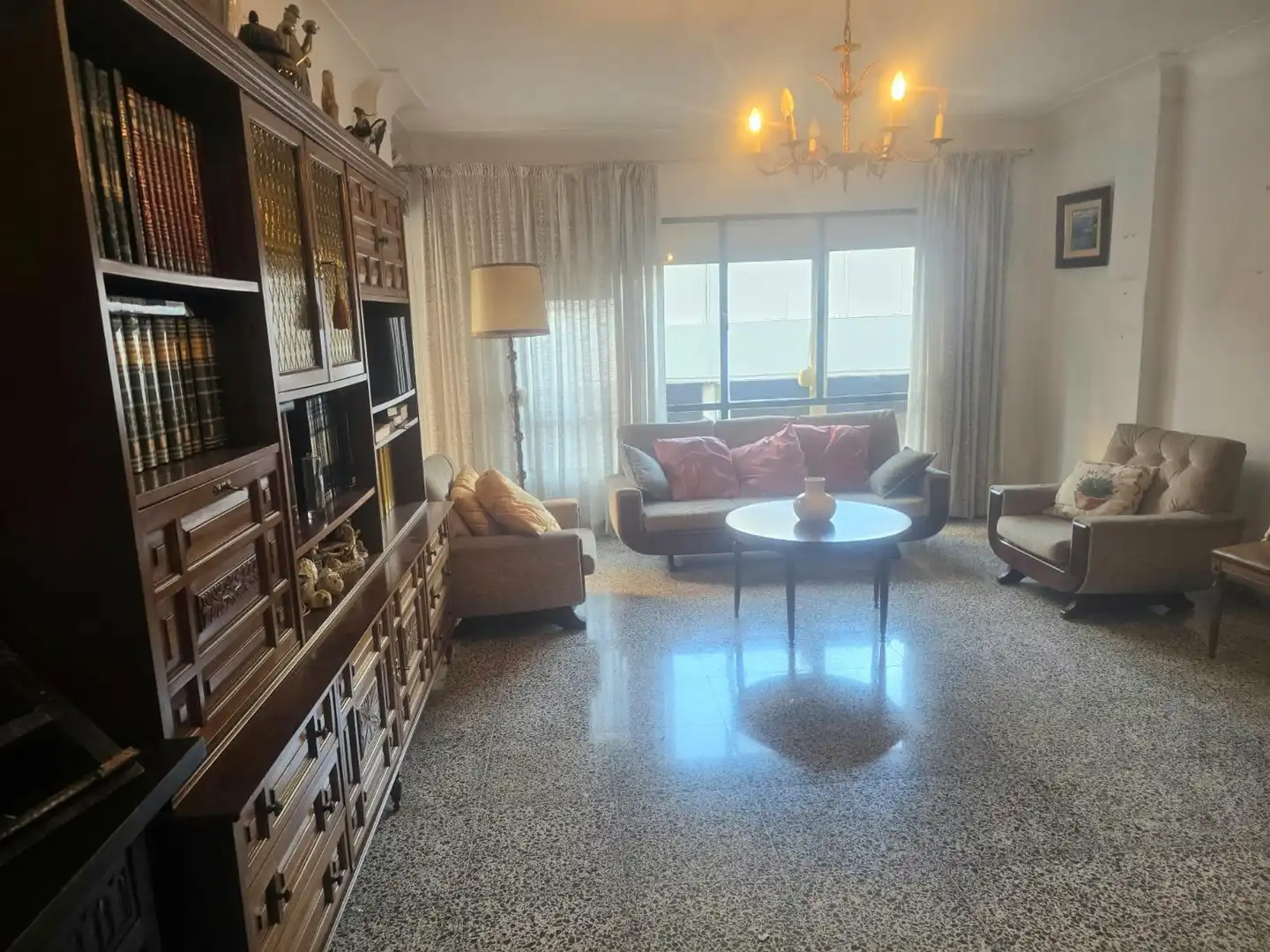 Sala de estar de Piso en venta en  Palma de Mallorca con Aire acondicionado, Calefacción y Terraza