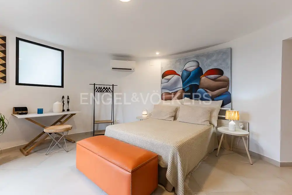Bedroom of Houses for sale in Dénia  with Air Conditioner, Heating and Private garden