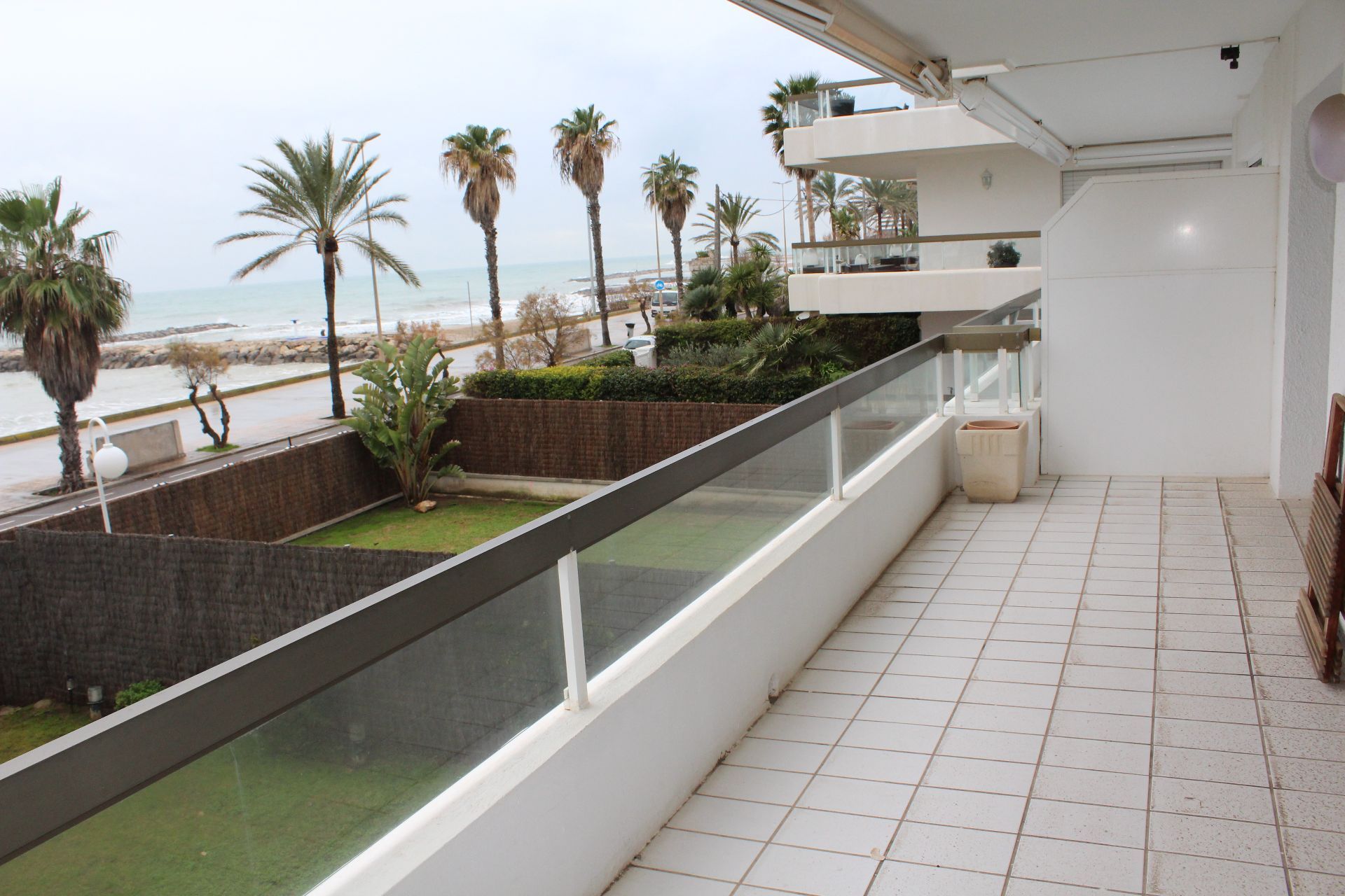 Terrace of Apartment to rent in Sitges  with Heating, Terrace and Community pool