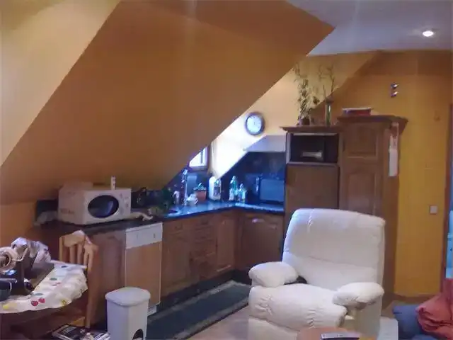 Cocina de Apartamento en venta en Riaño con Parquet, Amueblado y Horno