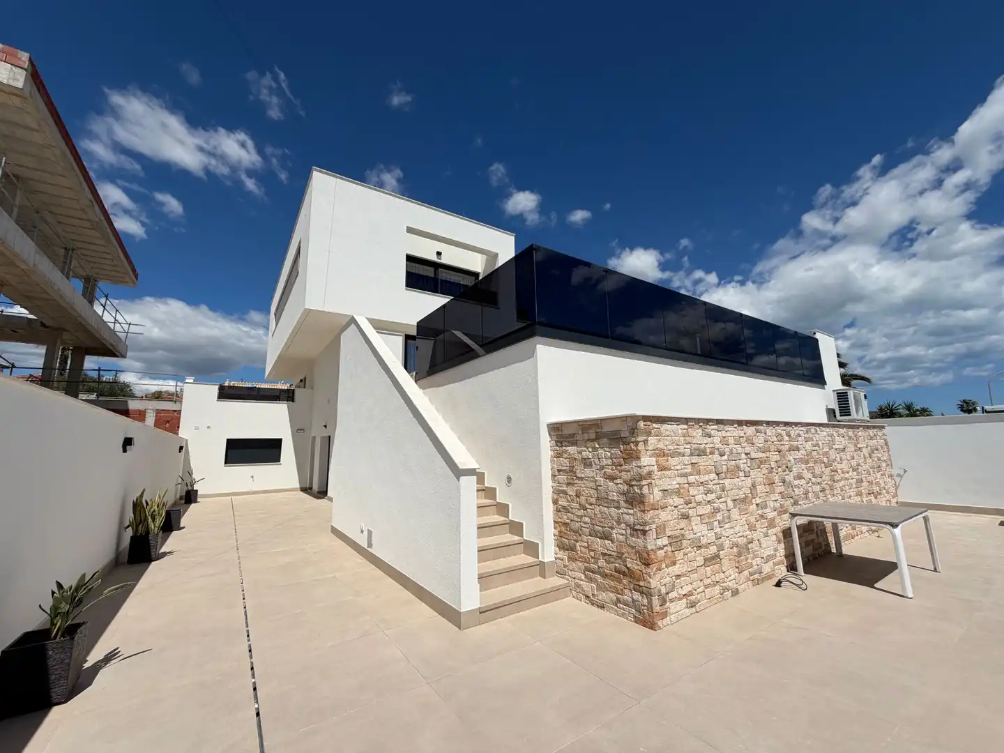 Vista exterior de Casa o chalet en venta en Rojales con Aire acondicionado, Trastero y Piscina