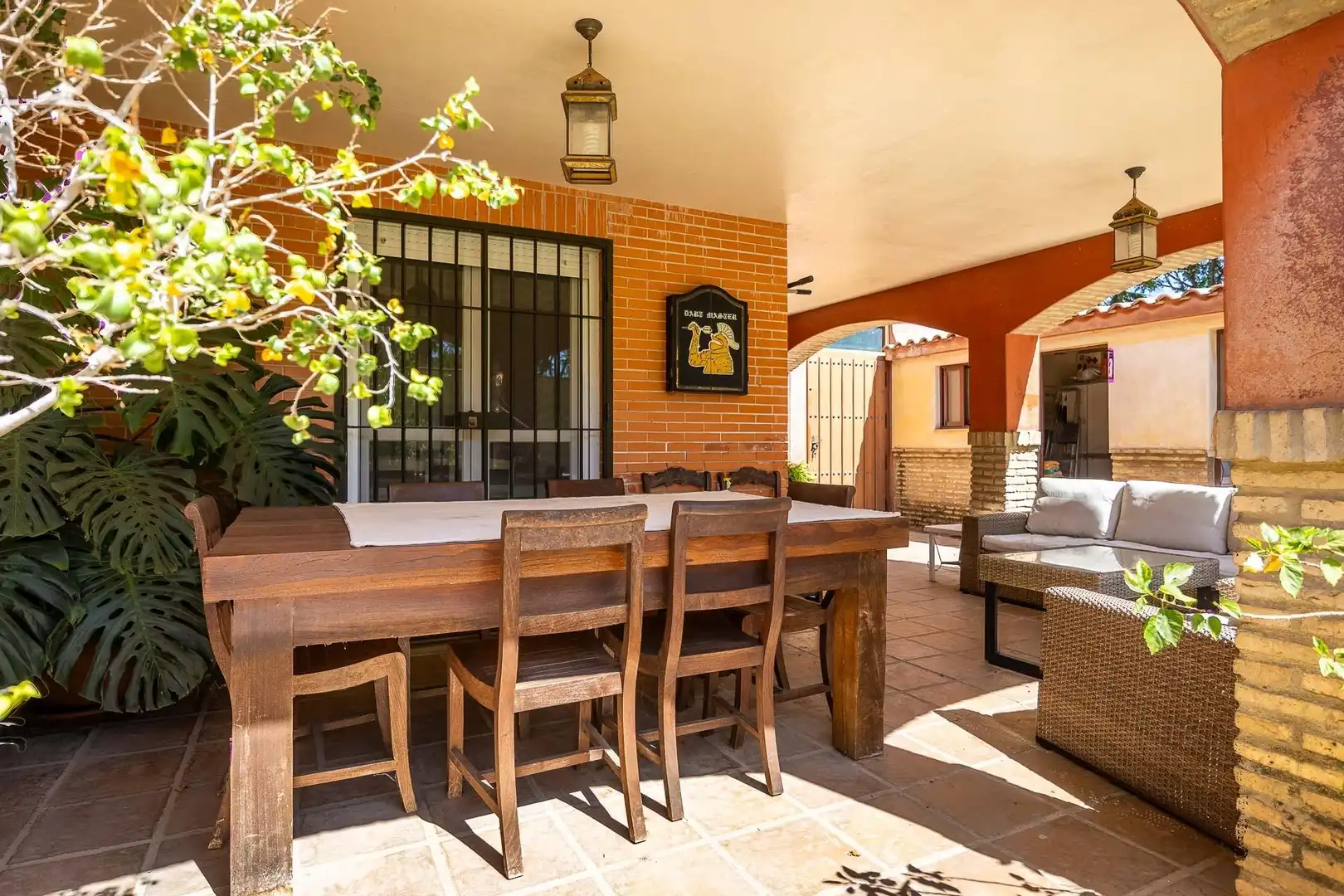 Terraza de Casa adosada en venta en Almensilla con Aire acondicionado, Calefacción y Jardín privado