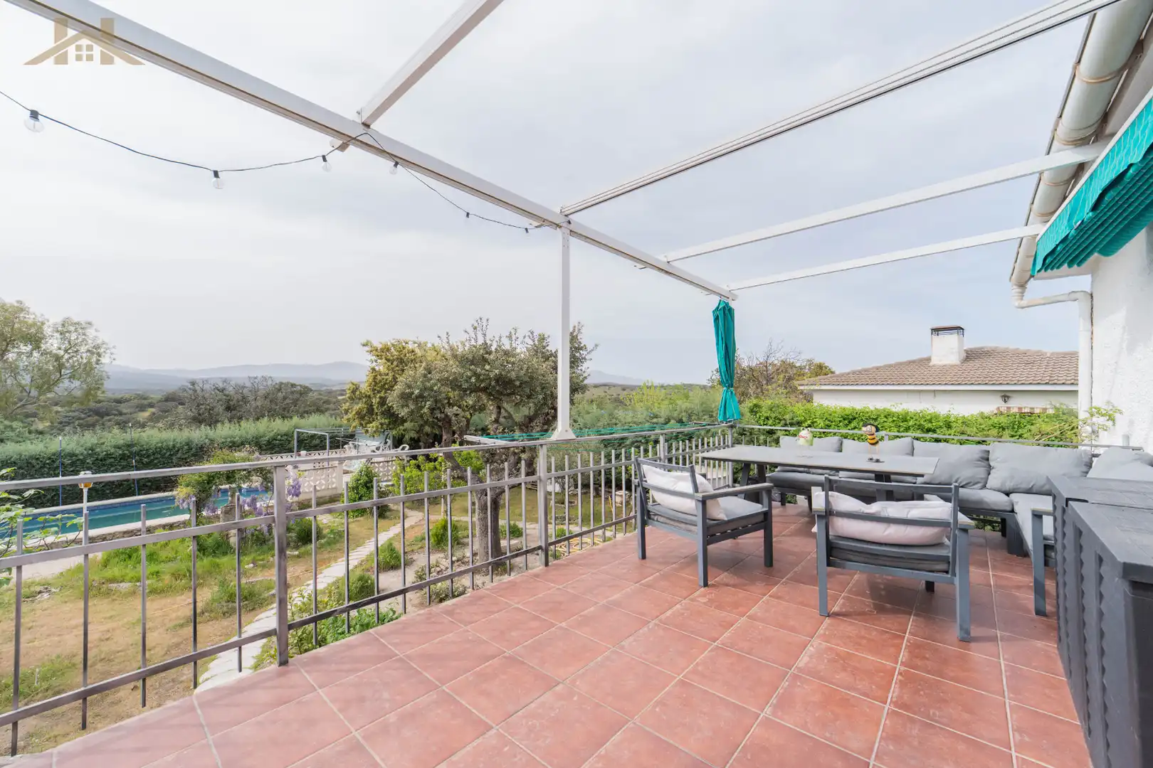 Terrassa de Casa o xalet en venda en Valdemorillo amb Aire condicionat, Calefacció i Jardí privat