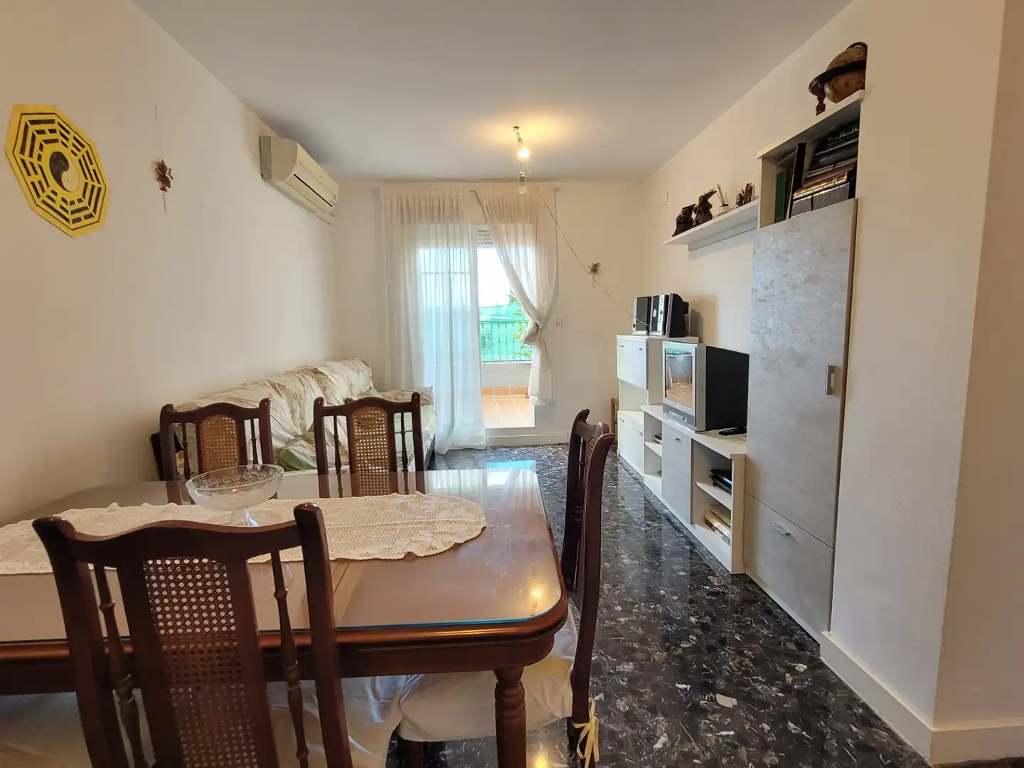 Living room of Attic for sale in Maracena  with Air Conditioner, Terrace and Oven