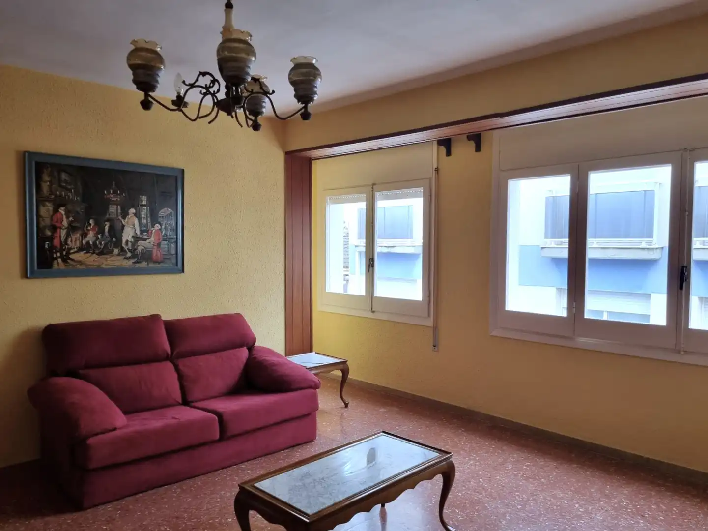 Wohnzimmer von Wohnung zum Verkauf in L'Ametlla de Mar  mit Terrasse, Möbliert und Balkon