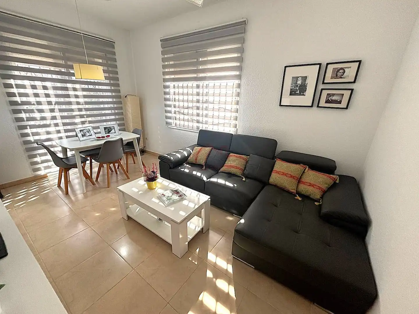 Living room of Houses for rent in Elche / Elx  with Air Conditioner, Terrace and Furnished