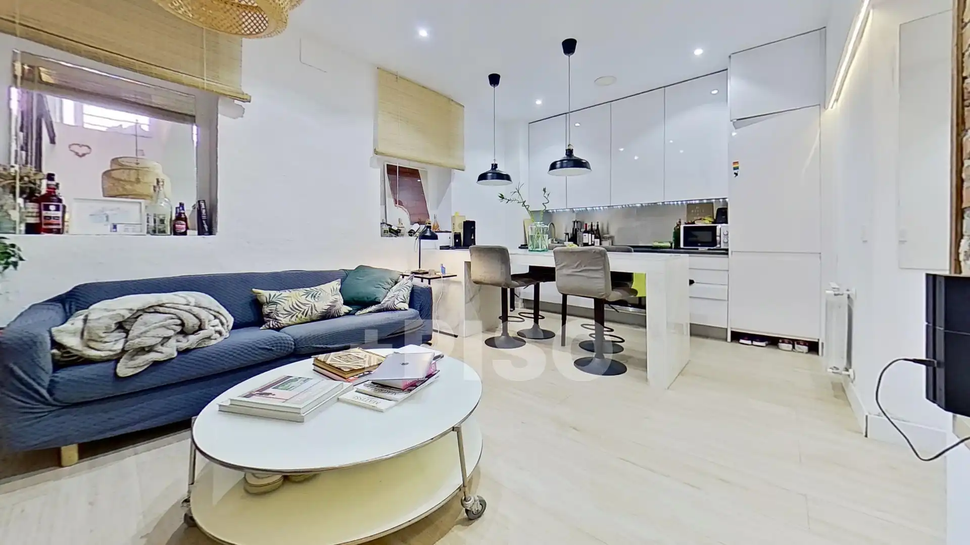 Wohnzimmer von Wohnung zum Verkauf in Madrid mit Klimaanlage, Heizung und Parkett