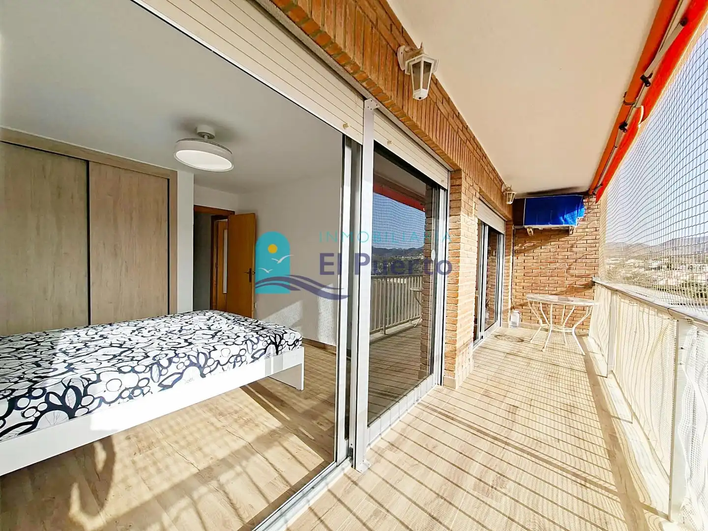 Terrasse von Wohnung zum Verkauf in Mazarrón mit Klimaanlage, Heizung und Parkett