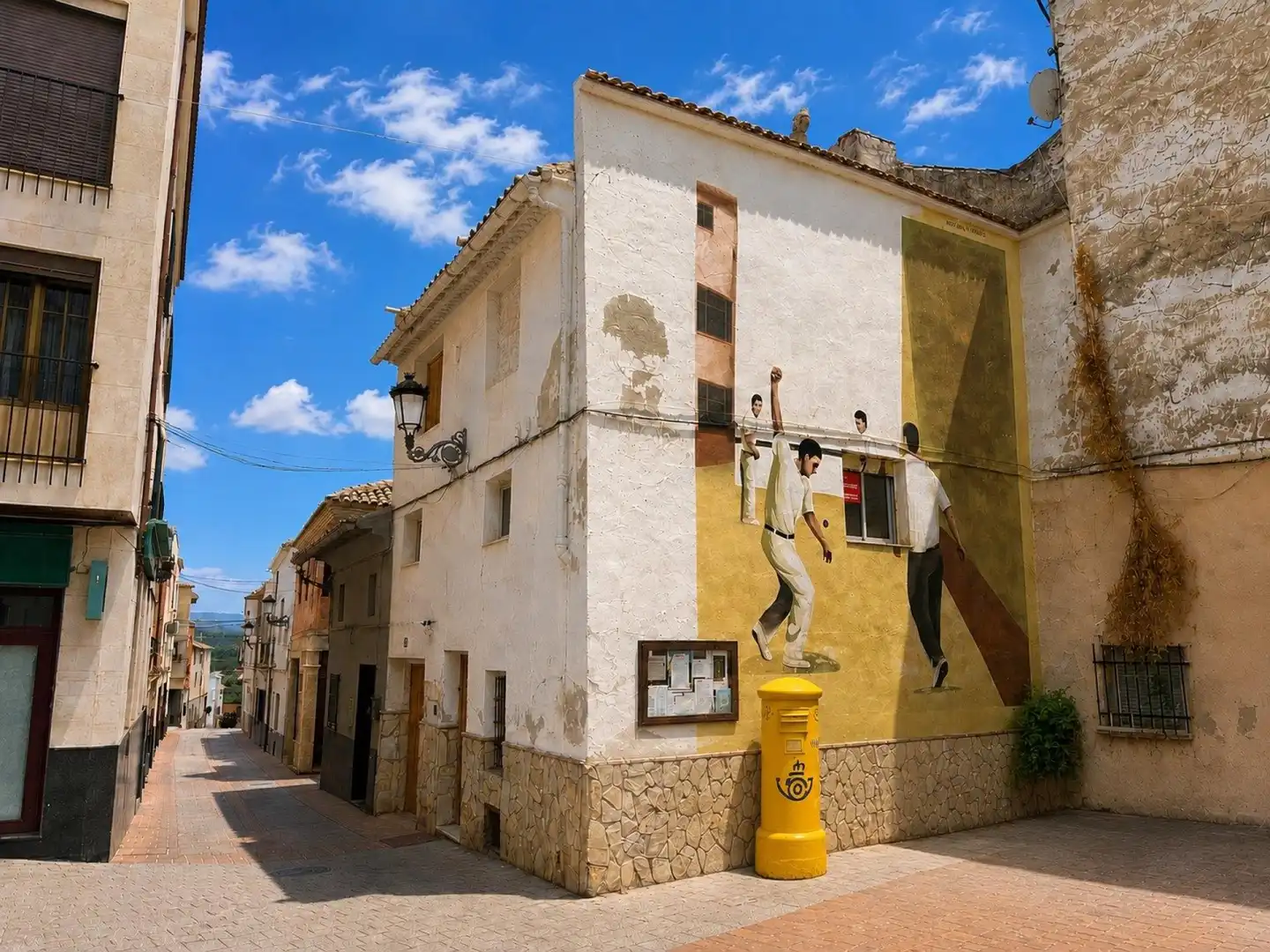 Vista exterior de Casa adosada en venta en Teresa de Cofrentes