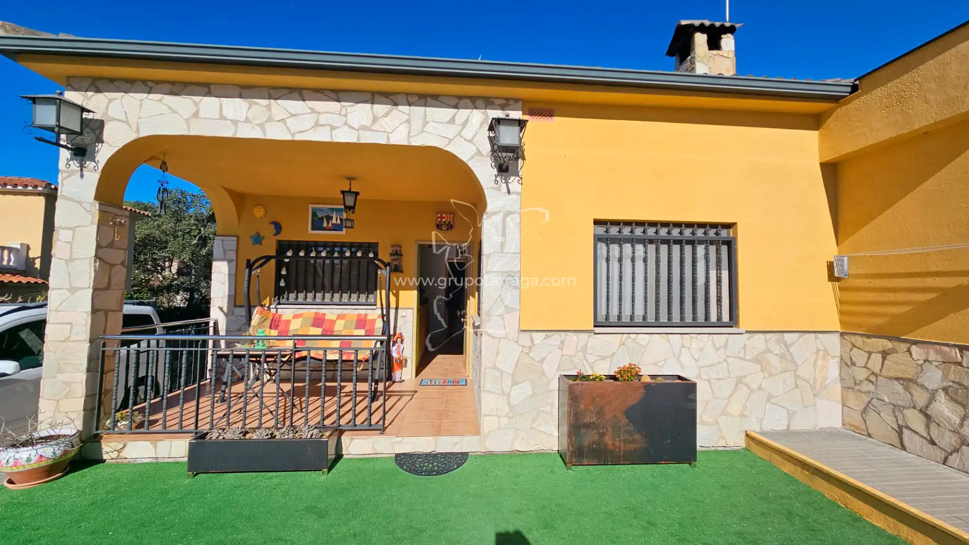 Vista exterior de Casa o chalet en venta en Lloret de Mar con Aire acondicionado, Jardín privado y Piscina