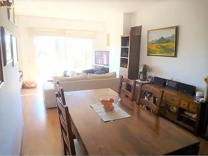 Esszimmer von Dachboden zur Miete in Sant Cugat del Vallès mit Klimaanlage, Heizung und Terrasse