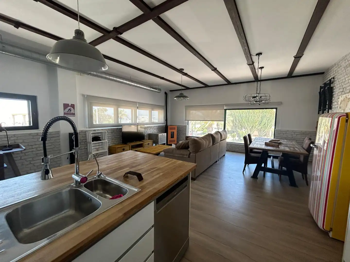 Cocina de Loft en venta en Santa Pola con Aire acondicionado, Terraza y Balcón