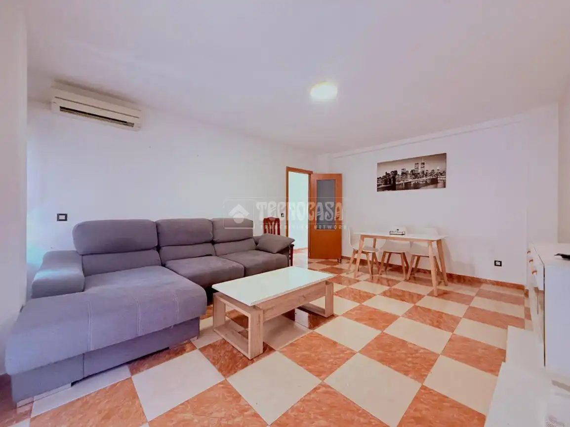 Wohnzimmer von Wohnung zum Verkauf in Mislata mit Klimaanlage, Möbliert und Balkon
