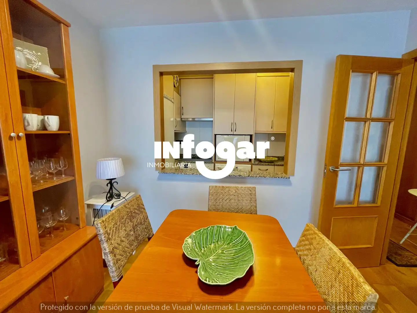 Esszimmer von Wohnung zum Verkauf in A Guarda   mit Heizung, Parkett und Abstellraum