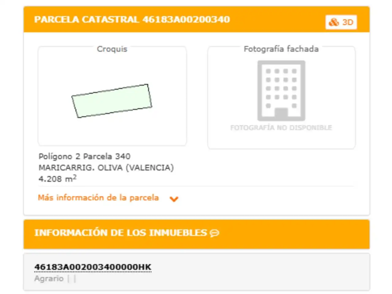 Terreny rústic en venda a Carretera Nazaret a Oliva 670, imagen 11