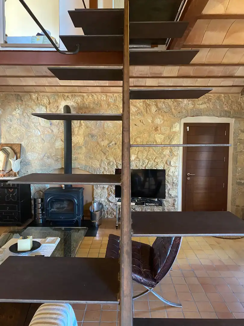 Sala de estar de Casa o chalet de alquiler en Santa María del Camí con Terraza y Balcón