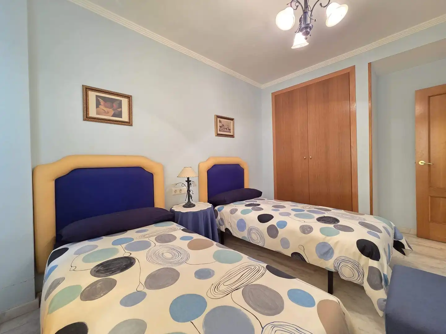 Dormitori de Casa adosada en venda en Gandia amb Aire condicionat, Jardí privat i Terrassa