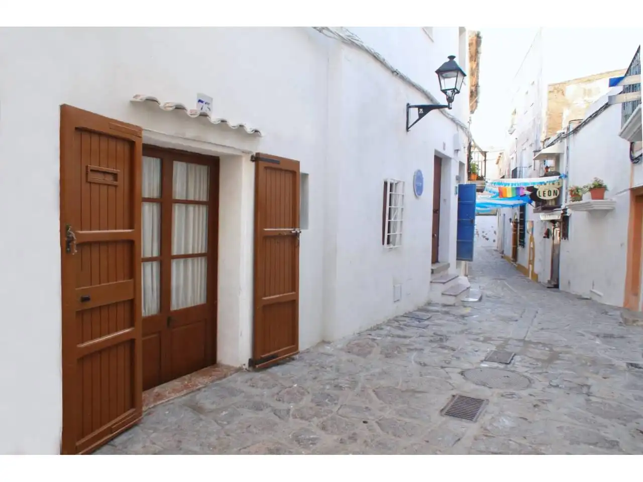 Außenansicht von Wohnung zum Verkauf in Eivissa mit Klimaanlage, Möbliert und Balkon