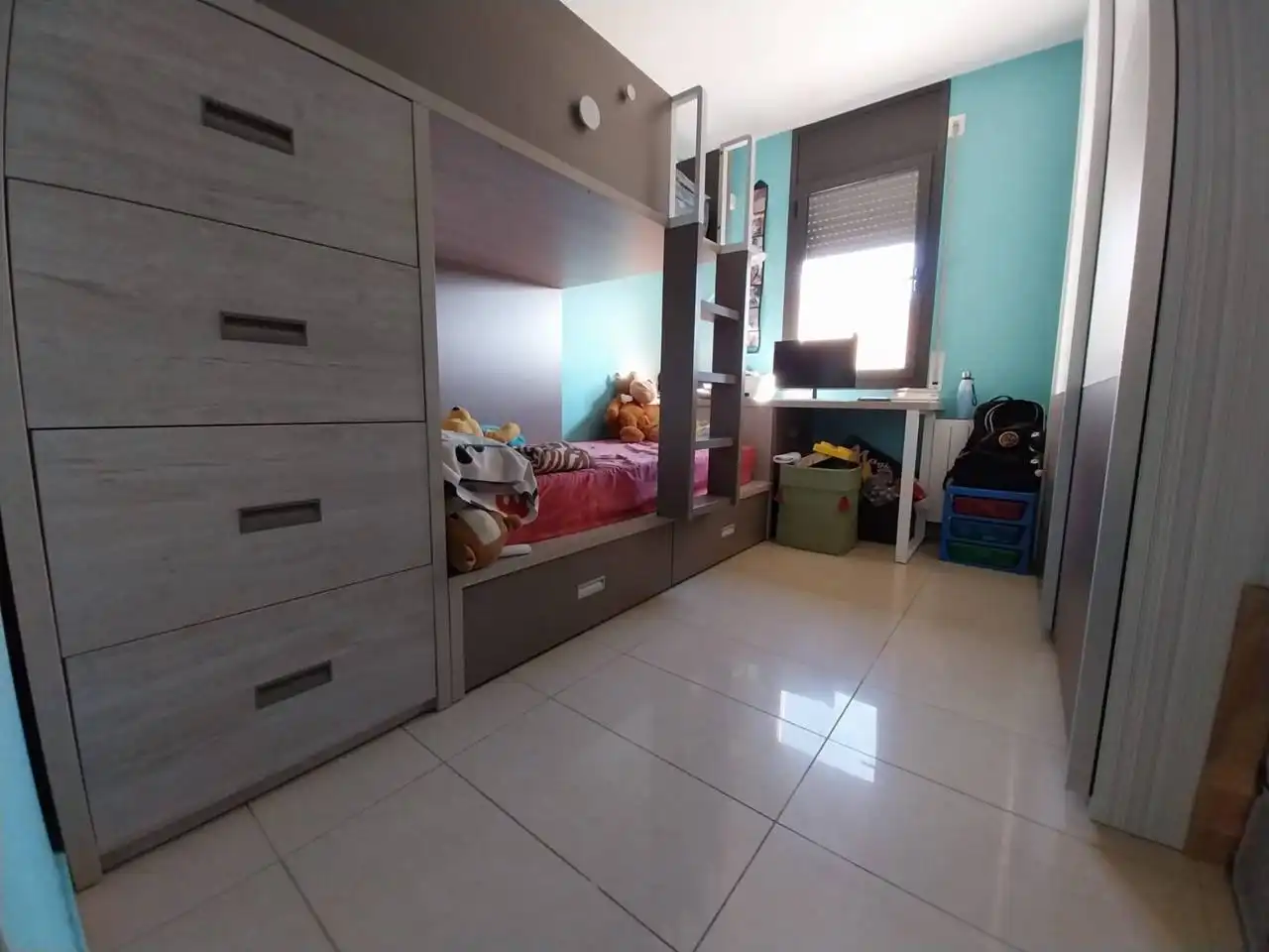 Schlafzimmer von Maisonette zum Verkauf in Rubí mit Klimaanlage, Heizung und Abstellraum