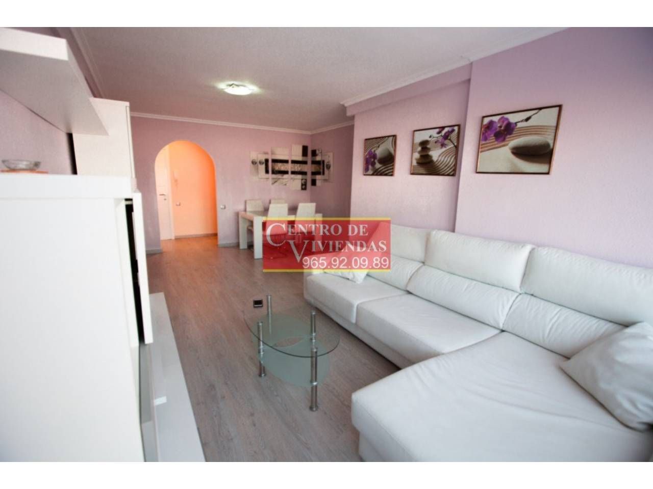 Living room of Flat to rent in Alicante / Alacant  with Furnished and Alarm
