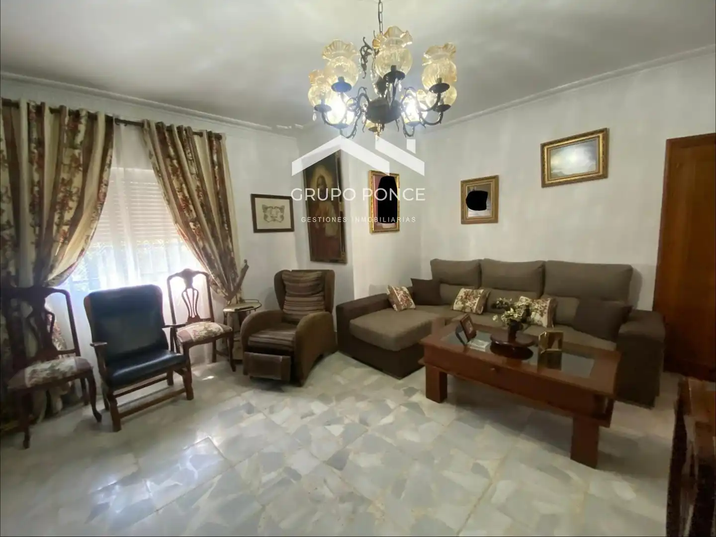 Living room of Houses for sale in Jerez de la Frontera  with Air Conditioner